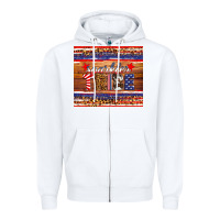 White 4th of July sparkler tribe Zipper Hoodie - HRA Design Shop