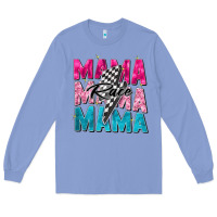 Colony Blue race mama Long Sleeve Tee - Zillion Design Studio