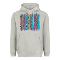 Moon Dust gemstone and pink leopard brushstrok Heavyweight Hoodie - AdoDesignShop