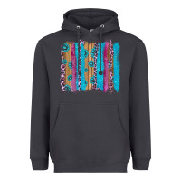Smoke gemstone and pink leopard brushstrok Heavyweight Hoodie - AdoDesignShop