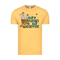 Vintage Mustard half human half coffee Vintage Tee - texasbilliewilder