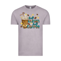 Vintage Zinc half human half coffee Vintage Tee - texasbilliewilder