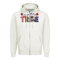 Oatmeal Heather sparkler tribe Zipper Hoodie - HRA Design Shop