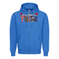 True Royal sparkler tribe Zipper Hoodie - HRA Design Shop