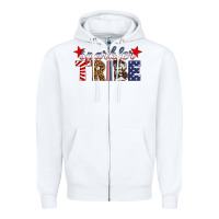 White sparkler tribe Zipper Hoodie - HRA Design Shop