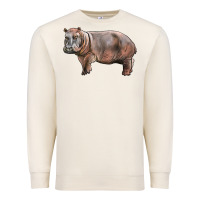 Hippopotamus Premium Sweatshirt | Teevron