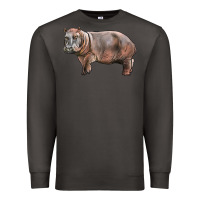 Smoke hippopotamus Premium Sweatshirt - LillyAllenDesigns