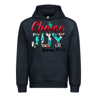 Navy Choose Joy Urban Hoodie - BundleAndBundleShop