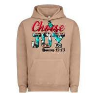 Pigment Burro Choose Joy Urban Hoodie - BundleAndBundleShop