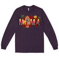 Plum our lady of guadalupe mama Long Sleeve Tee - CTS Tumbler Store