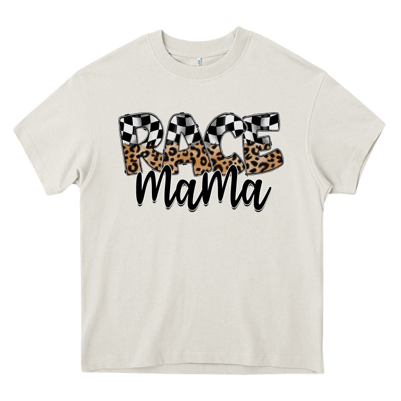 Race Mama Heavy Core Tee by SublimationCraftShop | Teevron
