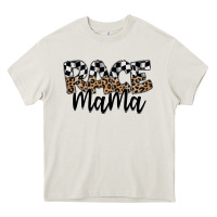 Cream race mama Heavy Core Tee - SublimationCraftShop