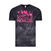 Cloud Black cancer picked the wrong girl Vintage Tee - RanaPortraitStore