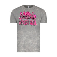 Cloud Rock cancer picked the wrong girl Vintage Tee - RanaPortraitStore
