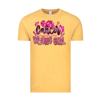 Vintage Mustard cancer picked the wrong girl Vintage Tee - RanaPortraitStore