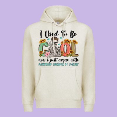 I Used To Be Cool Now I Just Argue With Miniature Premium Hoodie Designed By Maliassmallbusiness