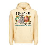 Pina Colada i used to be cool now i just argue with miniature Premium Hoodie - MaliasSmallBusiness