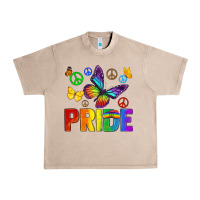 French Oak hippie pride Urban Heavy Tee - texasbilliewilder