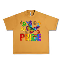 Peanut Butter hippie pride Urban Heavy Tee - texasbilliewilder