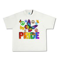 Pistachio hippie pride Urban Heavy Tee - texasbilliewilder
