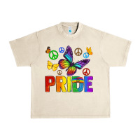 Sandshell hippie pride Urban Heavy Tee - texasbilliewilder