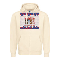 Sandshell 4th of july little miss America Zipper Hoodie - HRA Design Shop