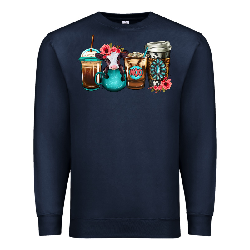 Baby Calf Coffee Cups Premium Sweatshirt by Jasminsmagicworld | Teevron