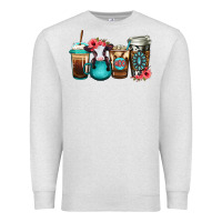 Oatmeal Heather Baby calf coffee cups Premium Sweatshirt - Jasminsmagicworld