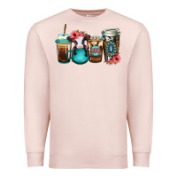 Pale Pink Baby calf coffee cups Premium Sweatshirt - Jasminsmagicworld