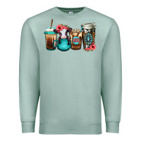 Seafoam Baby calf coffee cups Premium Sweatshirt - Jasminsmagicworld