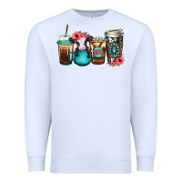 White Baby calf coffee cups Premium Sweatshirt - Jasminsmagicworld