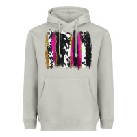 Moon Dust cow , yellow and pink glitter brushstrokes Heavyweight Hoodie - AdoDesignShop