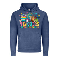 Vintage Denim custom teacher Vintage Hoodie - JahusDesignShop