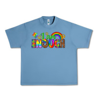 Pebble Blue i am enough Urban Heavy Tee - texasbilliewilder