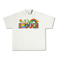 Pistachio i am enough Urban Heavy Tee - texasbilliewilder