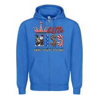True Royal little miss america Zipper Hoodie - HRA Design Shop