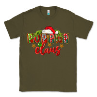 Army Green christmas pop pop claus Classic Tee - FaDigitalArtStudio