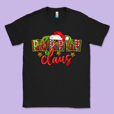 Christmas Pop Pop Claus Classic Tee Designed By Fadigitalartstudio