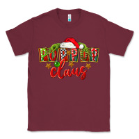 Burgundy christmas pop pop claus Classic Tee - FaDigitalArtStudio