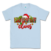 Dusty Blue christmas pop pop claus Classic Tee - FaDigitalArtStudio