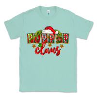 Seafoam christmas pop pop claus Classic Tee - FaDigitalArtStudio