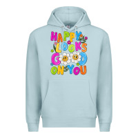 Blue Mist happy looks good on you Premium Hoodie - NancyCooperArtShop