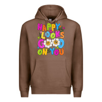 Chestnut happy looks good on you Premium Hoodie - NancyCooperArtShop