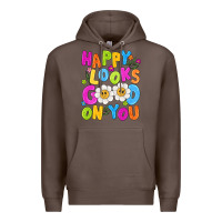 Coffee happy looks good on you Premium Hoodie - NancyCooperArtShop