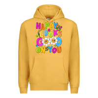 Mustard happy looks good on you Premium Hoodie - NancyCooperArtShop