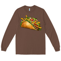Chestnut taco Long Sleeve Tee - CTS Tumbler Store