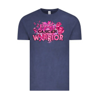 Vintage Denim breast cancer warrior Vintage Tee - RanaPortraitStore