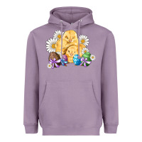 Lavender chicks eggs daisy easter Heavyweight Hoodie - Artiststas