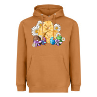 Meerkat chicks eggs daisy easter Heavyweight Hoodie - Artiststas