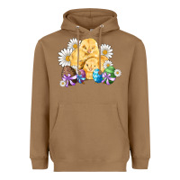 Toasted Coconut chicks eggs daisy easter Heavyweight Hoodie - Artiststas